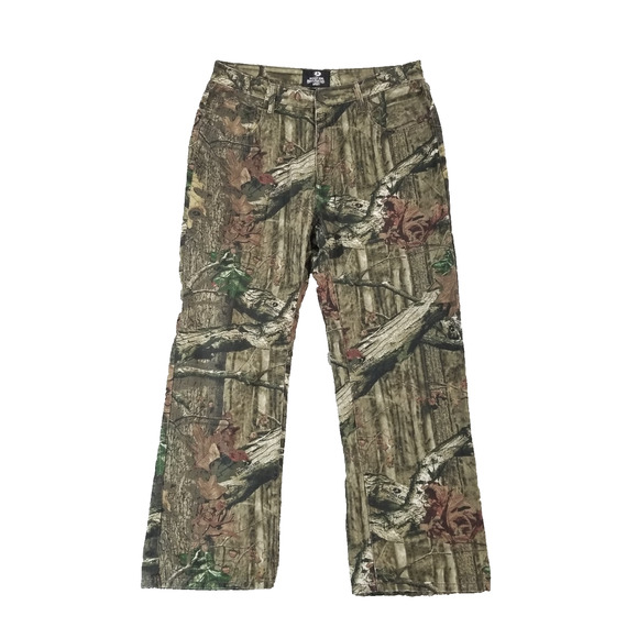Mossy Oak Other - Mossy Oak camo jeans men's 36x32 cotton green brown break up Infinity outdoor